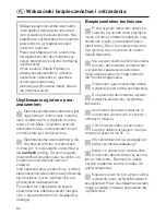 Preview for 84 page of Miele SAB 100 ACCU NOVA Operating Instructions Manual