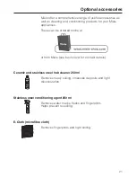 Preview for 21 page of Miele SALAMANDER GRILL CS 1421 Operating And Installation Instructions