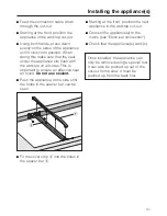 Preview for 31 page of Miele SALAMANDER GRILL CS 1421 Operating And Installation Instructions