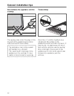 Preview for 32 page of Miele SALAMANDER GRILL CS 1421 Operating And Installation Instructions