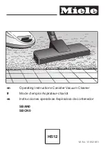 Preview for 1 page of Miele SBAN0 Operating Instructions Manual