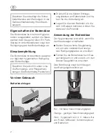 Preview for 2 page of Miele SBDH 285 Allergotec Operating Instructions Manual