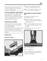 Preview for 21 page of Miele SBDH 285 Allergotec Operating Instructions Manual