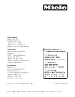 Preview for 36 page of Miele SBDH 285 Allergotec Operating Instructions Manual