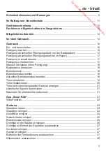 Preview for 3 page of Miele Scout RX2 Operating Instructions Manual