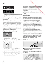 Preview for 22 page of Miele Scout RX2 Operating Instructions Manual