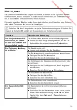 Preview for 31 page of Miele Scout RX2 Operating Instructions Manual