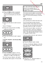 Preview for 53 page of Miele Scout RX2 Operating Instructions Manual