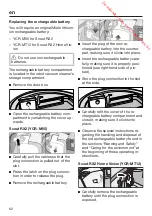 Preview for 62 page of Miele Scout RX2 Operating Instructions Manual