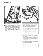 Предварительный просмотр 16 страницы Miele SE 213 Operating Instructions Manual