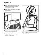 Предварительный просмотр 22 страницы Miele SE 213 Operating Instructions Manual