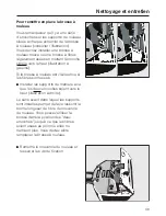 Предварительный просмотр 39 страницы Miele SEB 213 - ANNEXE 561 Operating Instructions Manual