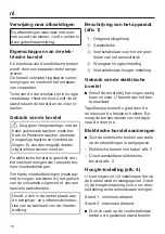 Preview for 16 page of Miele SEB 228 Operating Instructions Manual
