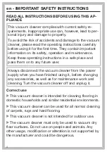 Preview for 4 page of Miele SGDE0 Operating Instructions Manual