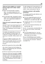 Preview for 103 page of Miele SGFP3 Operating Instructions Manual