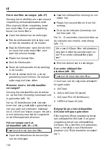 Preview for 108 page of Miele SGFP3 Operating Instructions Manual