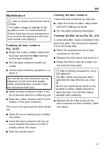 Preview for 47 page of Miele SKCF3 Operating Instructions Manual