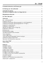 Preview for 3 page of Miele SLQL0 Operating Instructions Manual