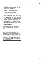 Preview for 83 page of Miele SM Series Operating Instructions Manual