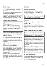 Preview for 171 page of Miele SM Series Operating Instructions Manual