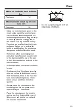 Preview for 23 page of Miele SmartLine CS 7101-1 Operating And Installation Instructions