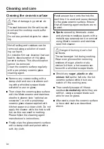 Предварительный просмотр 30 страницы Miele SmartLine CS 7101-1 Operating And Installation Instructions