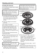 Preview for 32 page of Miele SmartLine CS 7101-1 Operating And Installation Instructions