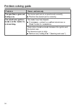 Preview for 34 page of Miele SmartLine CS 7101-1 Operating And Installation Instructions