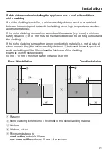 Предварительный просмотр 41 страницы Miele SmartLine CS 7101-1 Operating And Installation Instructions