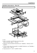 Preview for 57 page of Miele SmartLine CS 7101-1 Operating And Installation Instructions