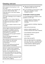 Предварительный просмотр 28 страницы Miele SmartLine CS 7102-1 Operating And Installation Instructions