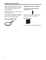 Preview for 44 page of Miele SmartLine CS 7611 Operating And Installation Instructions