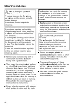 Preview for 46 page of Miele SmartLine CS 7612 FL Operating And Installation Instructions