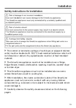 Preview for 53 page of Miele SmartLine CS 7612 FL Operating And Installation Instructions