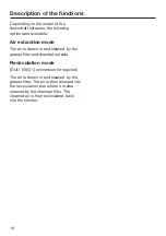 Предварительный просмотр 18 страницы Miele SmartLine CSDA 7000 FL Operating And Installation Instructions