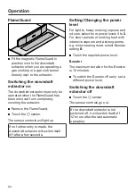 Предварительный просмотр 20 страницы Miele SmartLine CSDA 7000 FL Operating And Installation Instructions