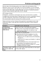 Предварительный просмотр 25 страницы Miele SmartLine CSDA 7000 FL Operating And Installation Instructions