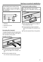 Предварительный просмотр 37 страницы Miele SmartLine CSDA 7000 FL Operating And Installation Instructions