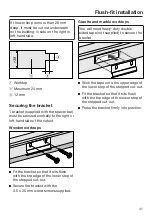 Предварительный просмотр 41 страницы Miele SmartLine CSDA 7000 FL Operating And Installation Instructions