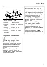 Предварительный просмотр 47 страницы Miele SmartLine CSDA 7000 FL Operating And Installation Instructions