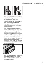 Предварительный просмотр 51 страницы Miele SmartLine CSDA 7000 FL Operating And Installation Instructions