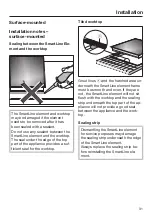 Предварительный просмотр 31 страницы Miele SmartLine CSDA 7000 Operating And Installation Instructions