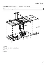 Предварительный просмотр 37 страницы Miele SmartLine CSDA 7000 Operating And Installation Instructions