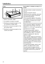 Предварительный просмотр 46 страницы Miele SmartLine CSDA 7000 Operating And Installation Instructions