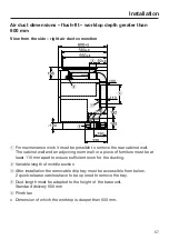 Предварительный просмотр 57 страницы Miele SmartLine CSDA 7000 Operating And Installation Instructions