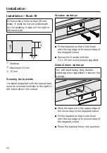 Предварительный просмотр 60 страницы Miele SmartLine CSDA 7000 Operating And Installation Instructions