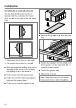 Предварительный просмотр 62 страницы Miele SmartLine CSDA 7000 Operating And Installation Instructions