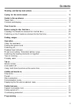 Preview for 3 page of Miele SmartLine Tepan Yaki Operating And Installation Instructions