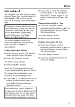 Preview for 27 page of Miele SmartLine Tepan Yaki Operating And Installation Instructions