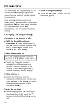 Preview for 34 page of Miele SmartLine Tepan Yaki Operating And Installation Instructions